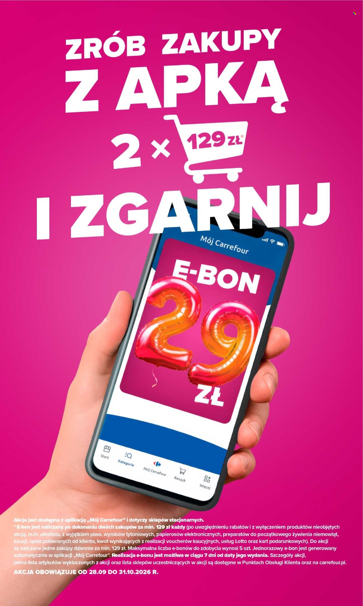 Gazetka Carrefour - 28.9.2026. - 31.10.2026.. Strona 34