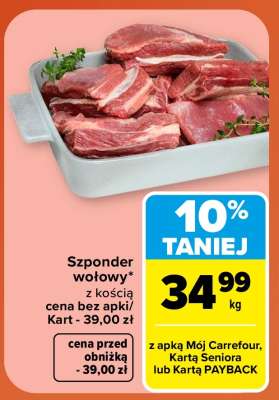 Szponder wołowy z kością