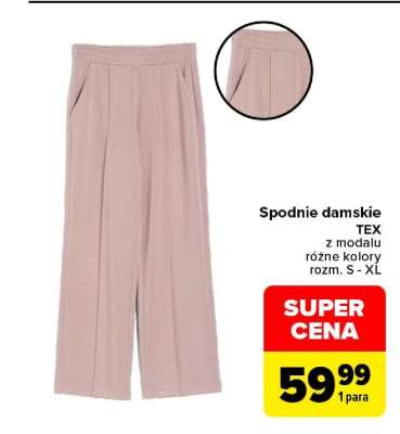 Spodnie damskie