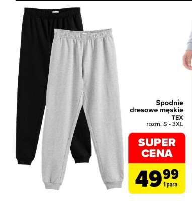 Spodnie dresowe męskie
