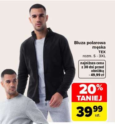 Bluza polarowa męska