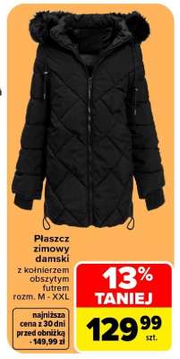Płaszcz zimowy damski