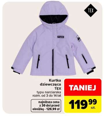 Kurtka dziewczęca TEX