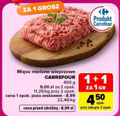 MIĘSO MIELONE WIEPRZOWE