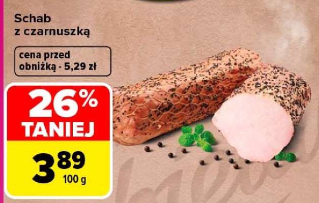 Schab z czarnuszką