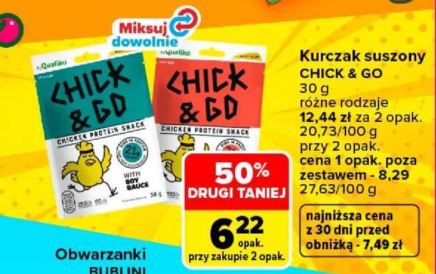 Kurczak suszony CHICK & GO
