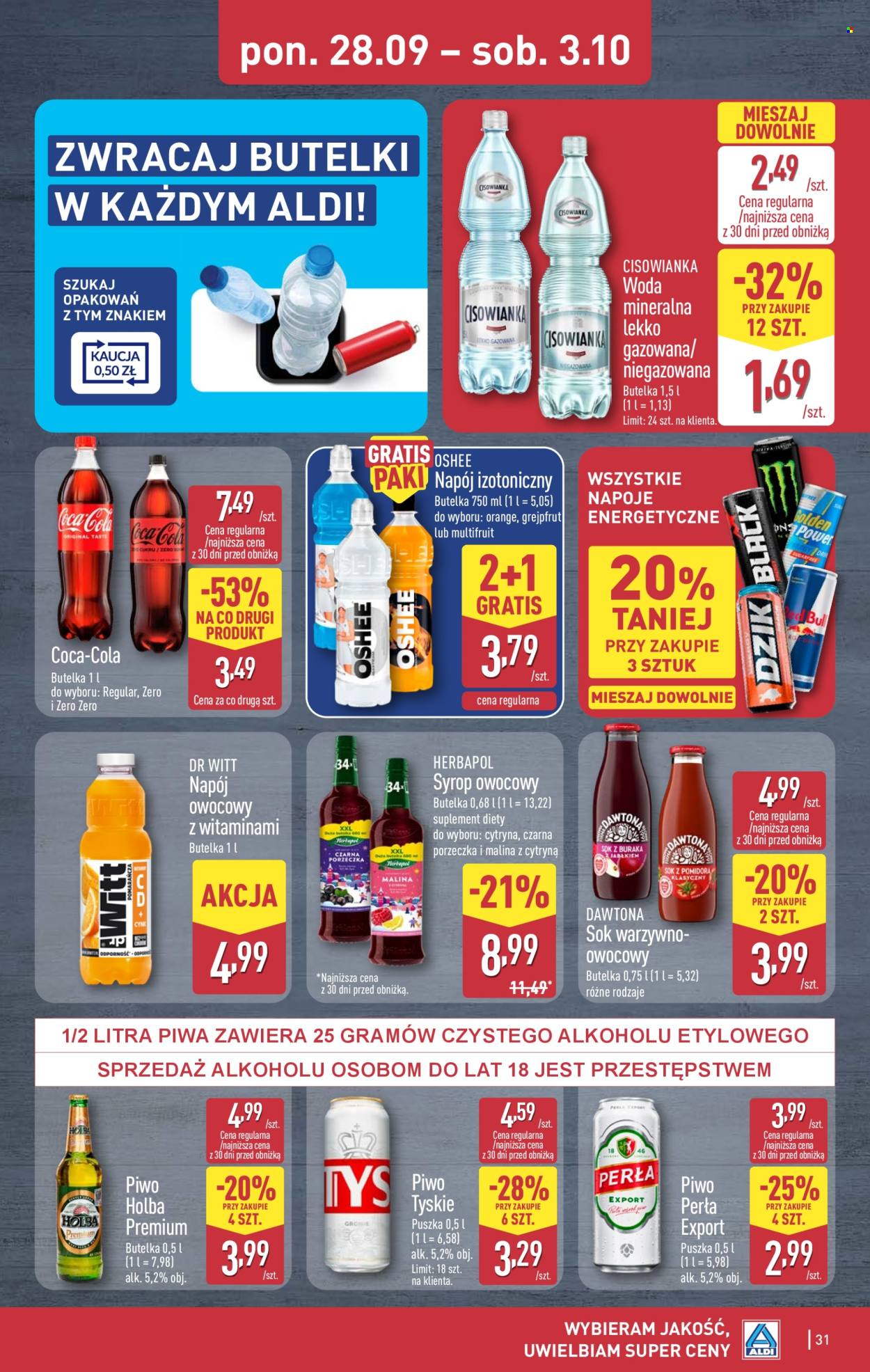 Gazetka ALDI - 28.9.2026. - 3.10.2026.. Strona 31