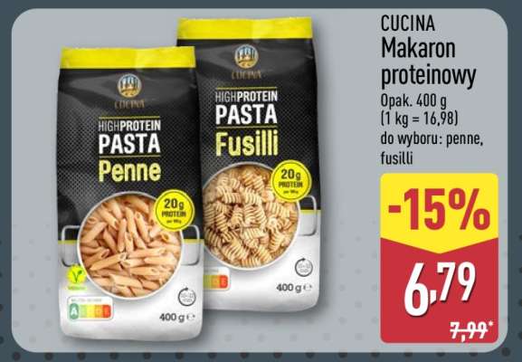 CUCINA Makaron proteinowy