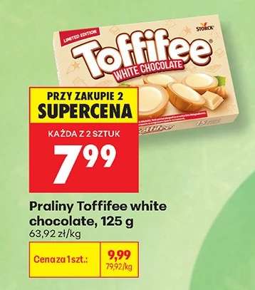 Praliny Toffifee white chocolate 125 g