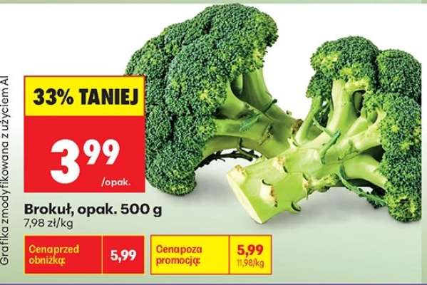 Brokuł opak 500 g