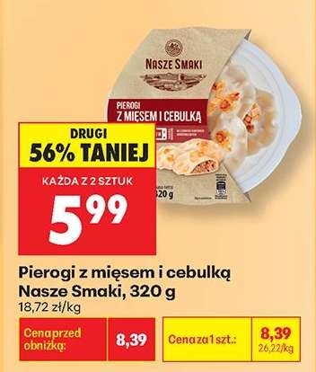 Pierogi z mięsem i cebulką Nasze Smaki 320 g