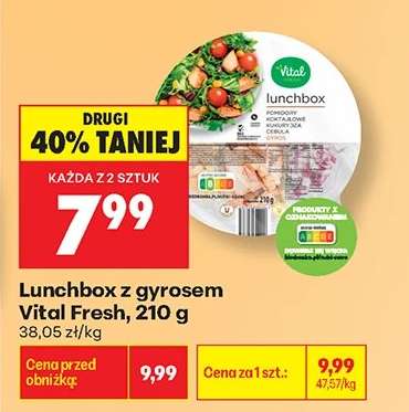 Lunchbox z gyrosem Vital Fresh 210 g