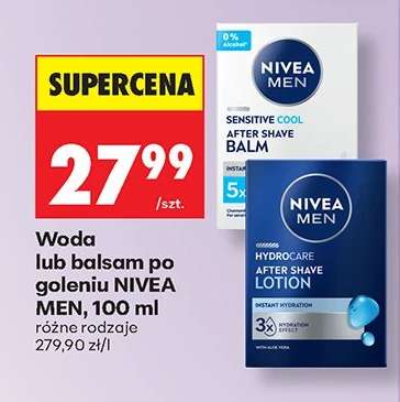 Woda lub balsam po goleniu NIVEA MEN , 100 ml