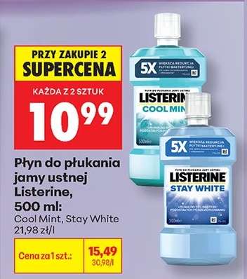 Płyn do płukania jamy ustnej Listerine 500 ml