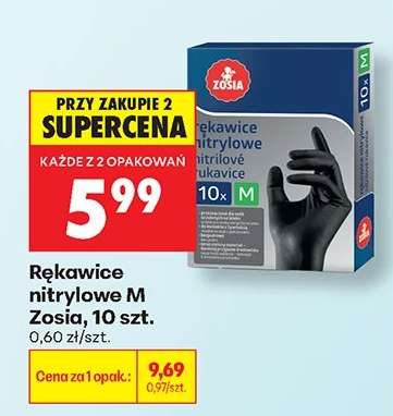 Rękawice nitrylowe M Zosia, 10 szt.
