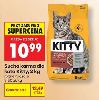 Sucha karma dla kota Kitty, 2 kg