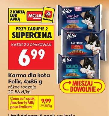 Karma dla kota Felix, 4x85 g