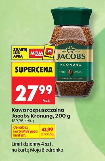 Kawa rozpuszczalna Jacobs Krönung, 200 g