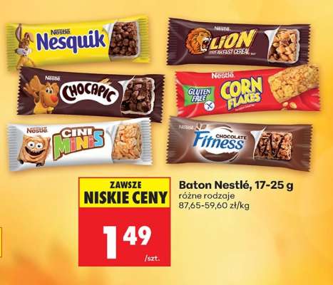 Baton Nestlé, 17-25 g