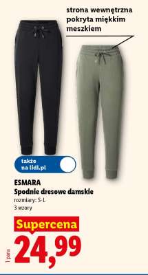Esmara Spodnie dresowe damskie