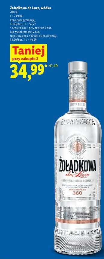 ŻOŁĄDKOWA DE LUXE Wódka