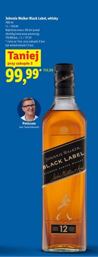 JOHNNIE WALKER BLACK LABEL Whisky