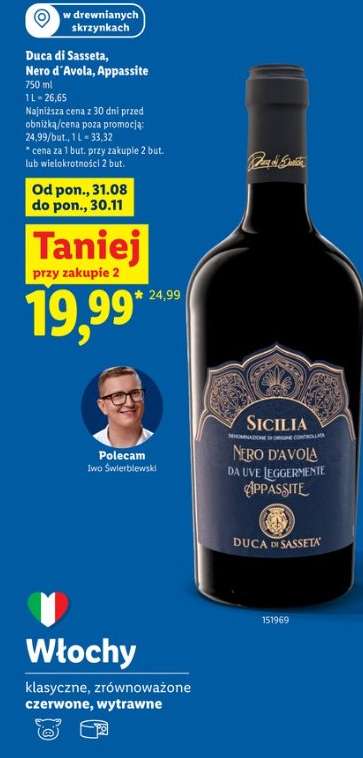 Duca di Sasseta Nero d'Avola Appassite