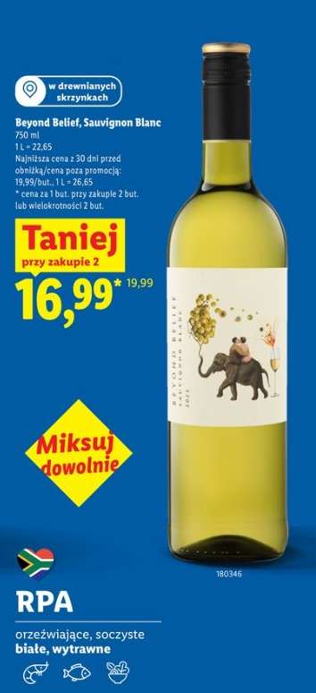 Beyond Belief, Sauvignon Blanc