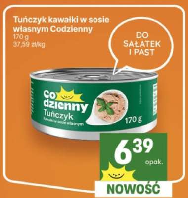 Tuńczyk kawałki w sosie własnym Codzienny