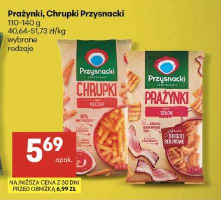 Prażynki, chrupki PRZYSNACKI
