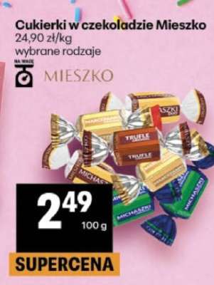Cukierki w czekoladzie Mieszko