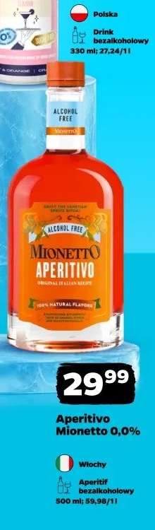 Aperitivo Mionetto 0,0%