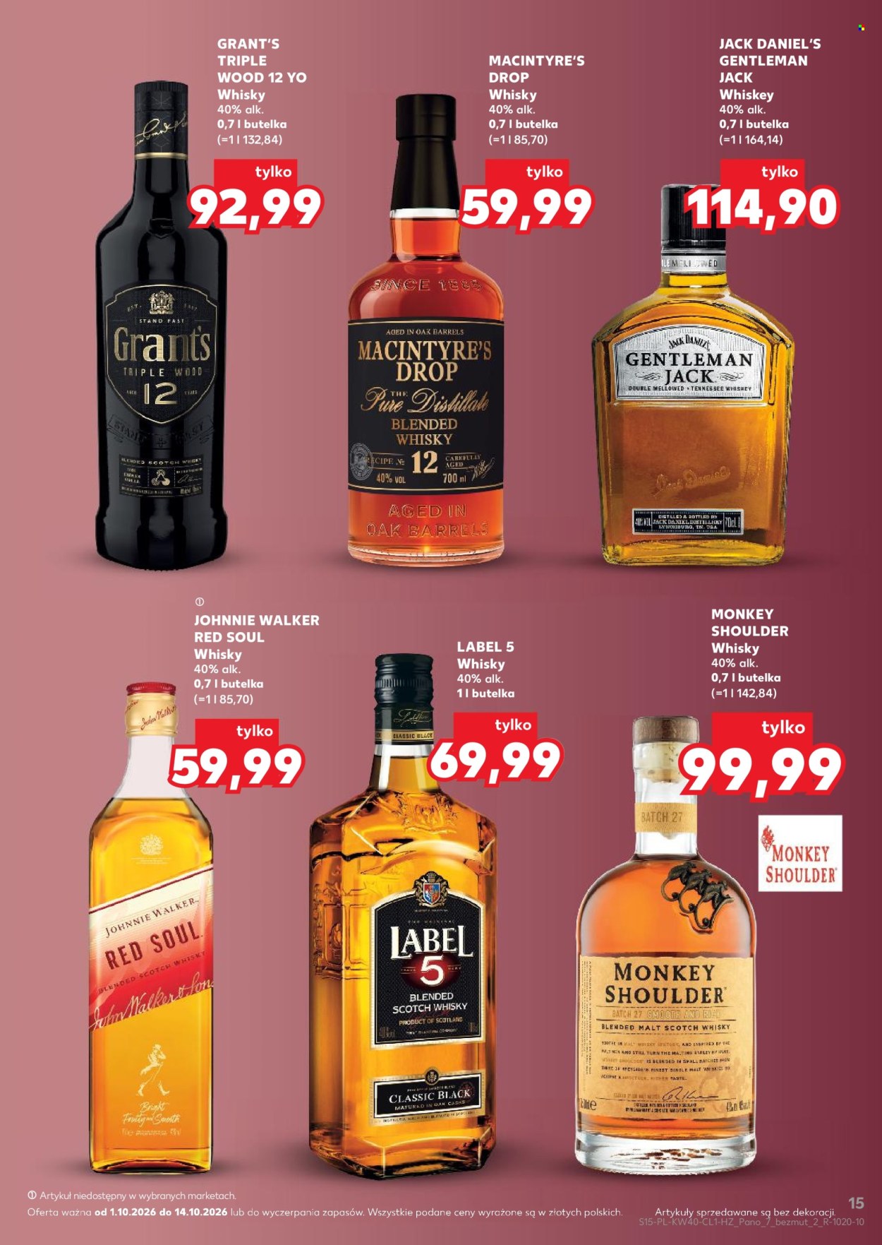 Gazetka Kaufland - 1.10.2026. - 14.10.2026.. Strona 15