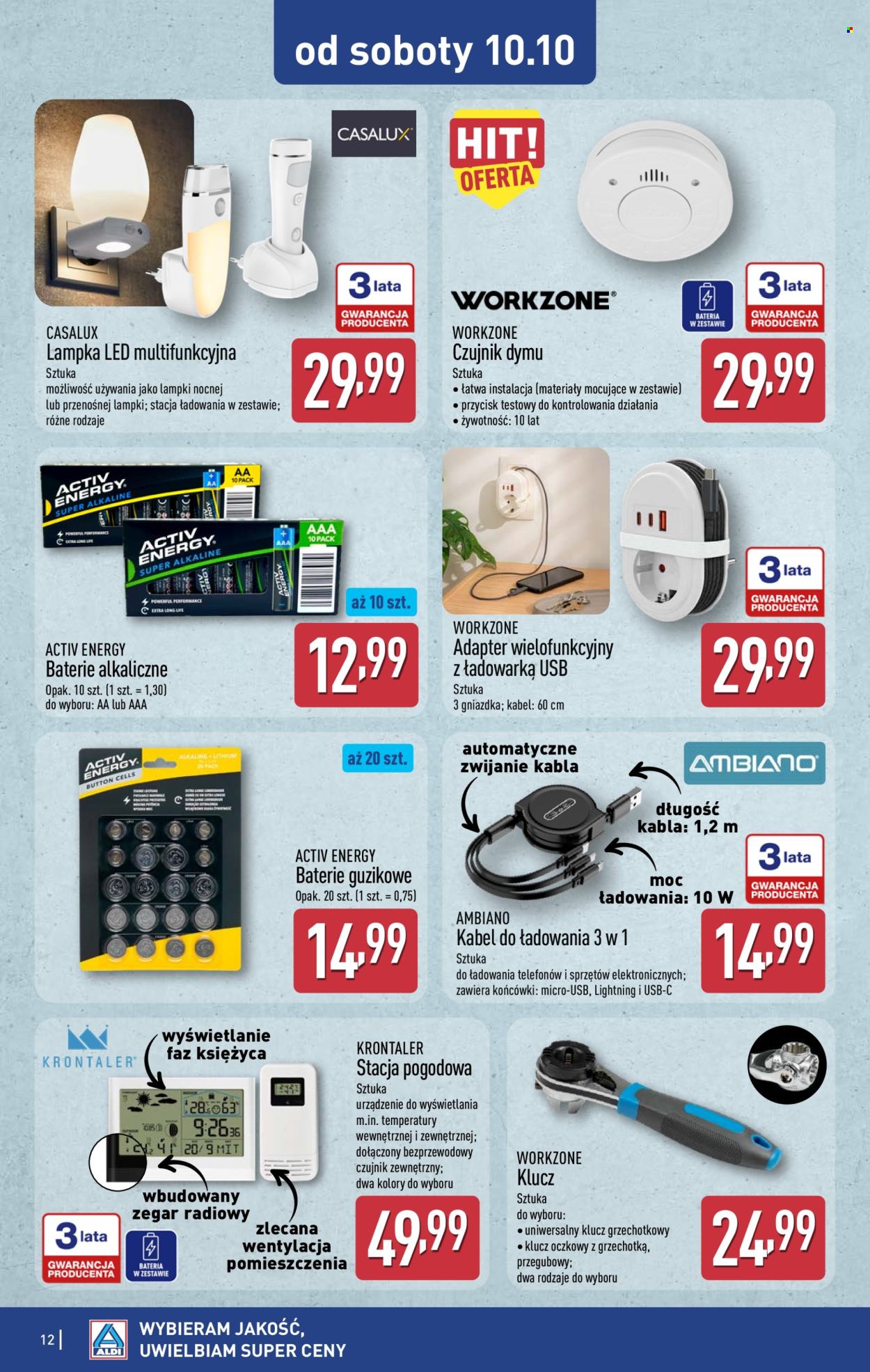 Gazetka ALDI - 7.10.2026. - 10.10.2026.. Strona 12