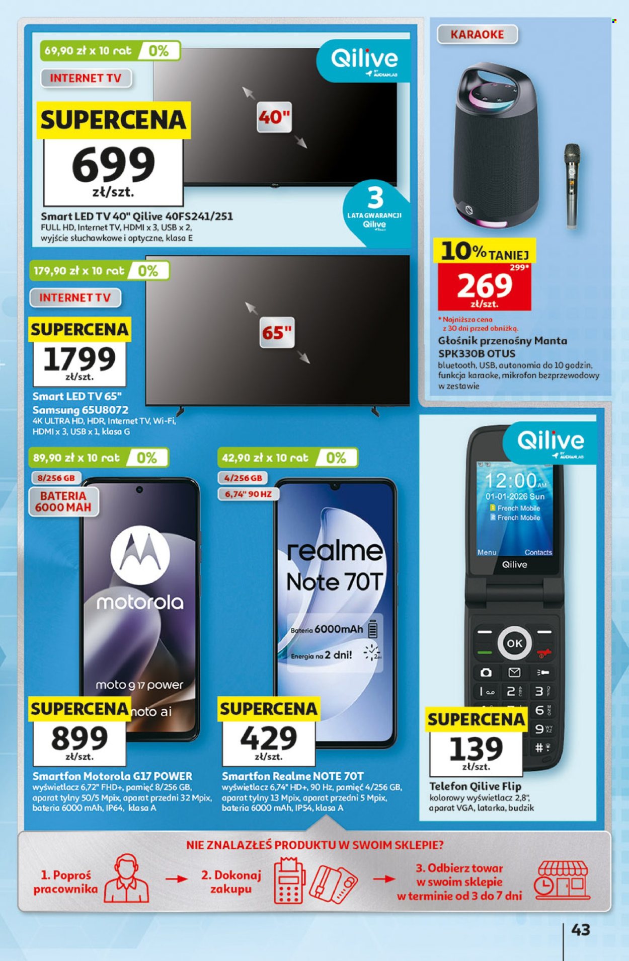 Gazetka Auchan - 1.10.2026. - 7.10.2026.. Strona 43