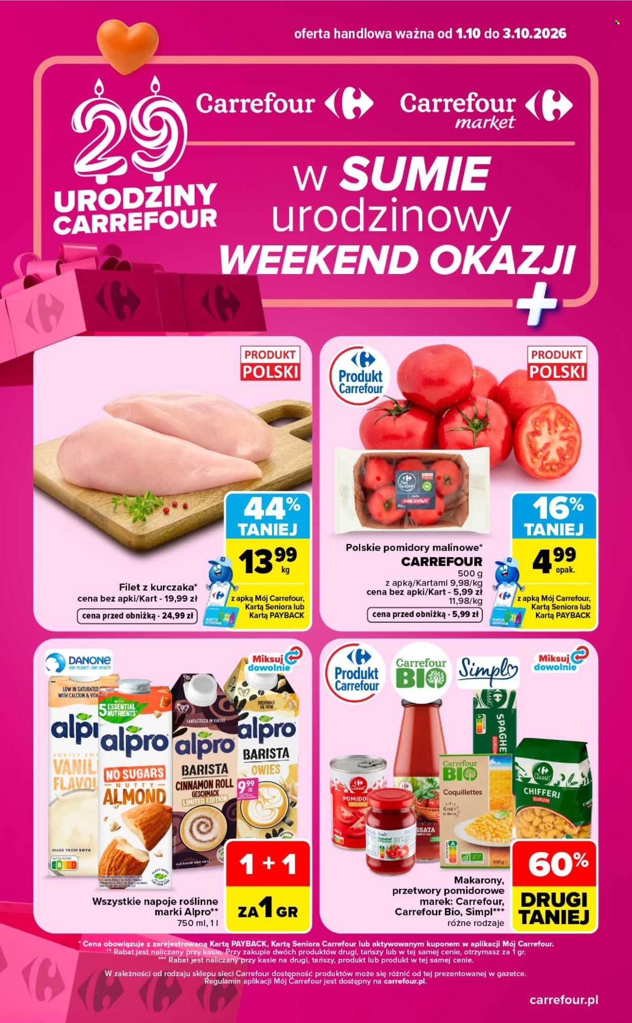 Gazetka Carrefour - 1.10.2026. - 3.10.2026.. Strona 1