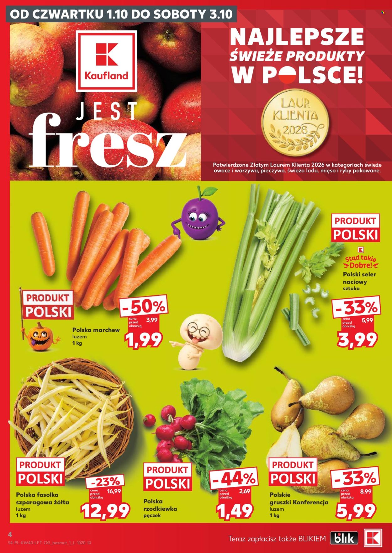 Gazetka Kaufland - 1.10.2026. - 7.10.2026.. Strona 4