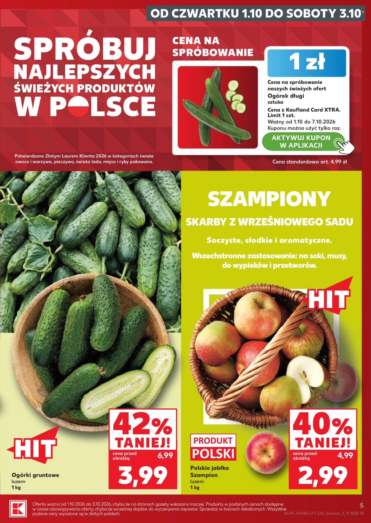Gazetka Kaufland - 1.10.2026. - 7.10.2026.. Strona 5