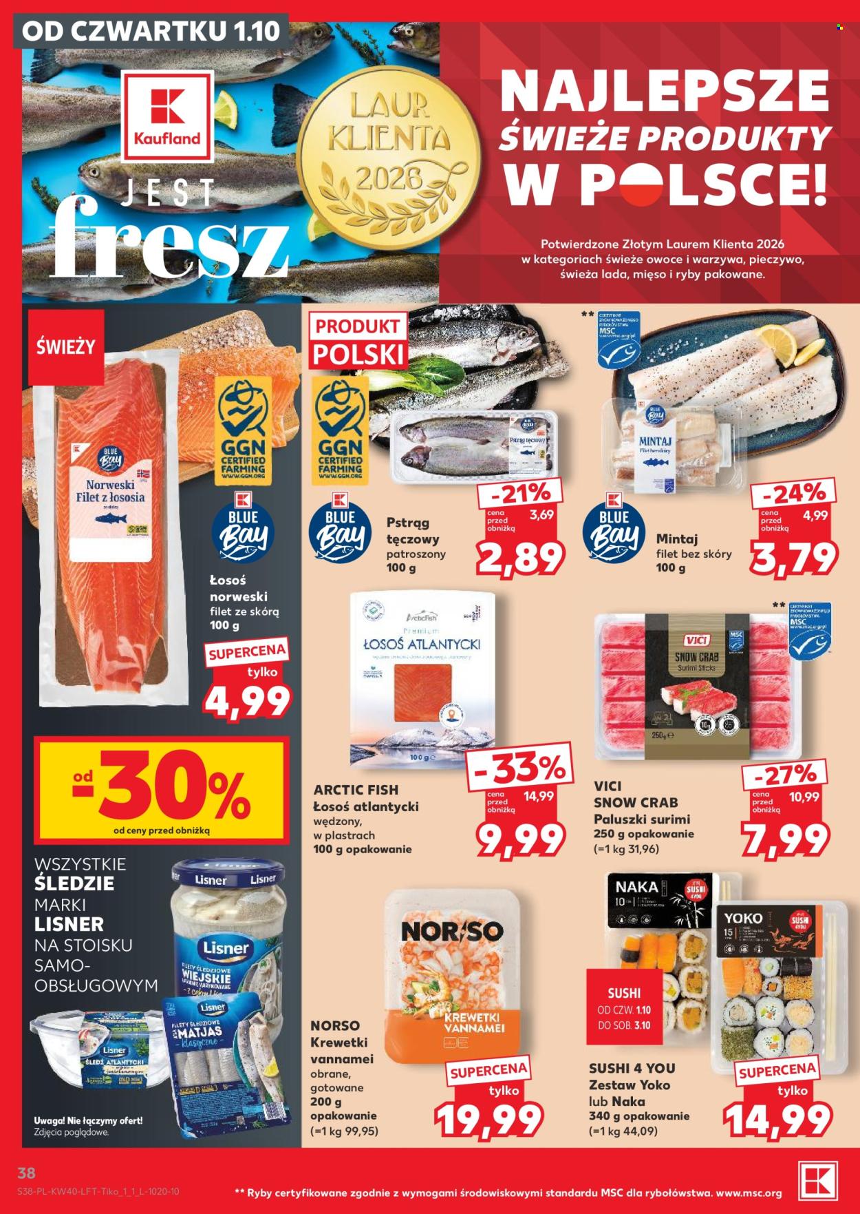 Gazetka Kaufland - 1.10.2026. - 7.10.2026.. Strona 38