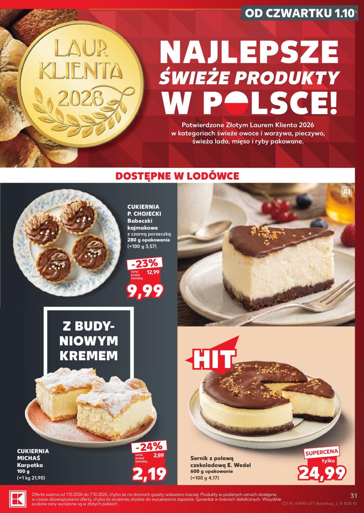 Gazetka Kaufland - 1.10.2026. - 7.10.2026.. Strona 31