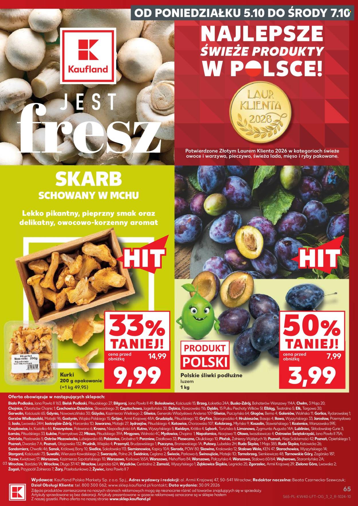 Gazetka Kaufland - 1.10.2026. - 7.10.2026.. Strona 65