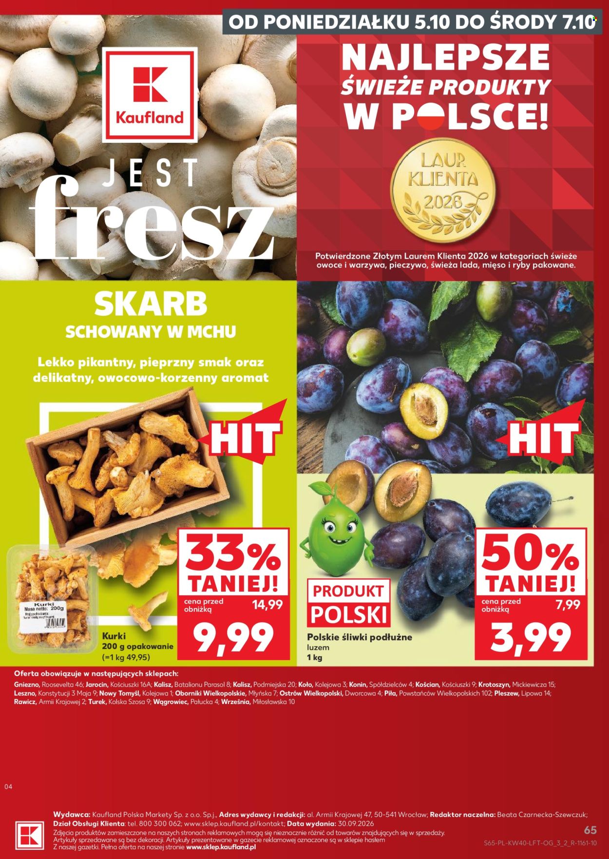 Gazetka Kaufland - 1.10.2026. - 7.10.2026.. Strona 65