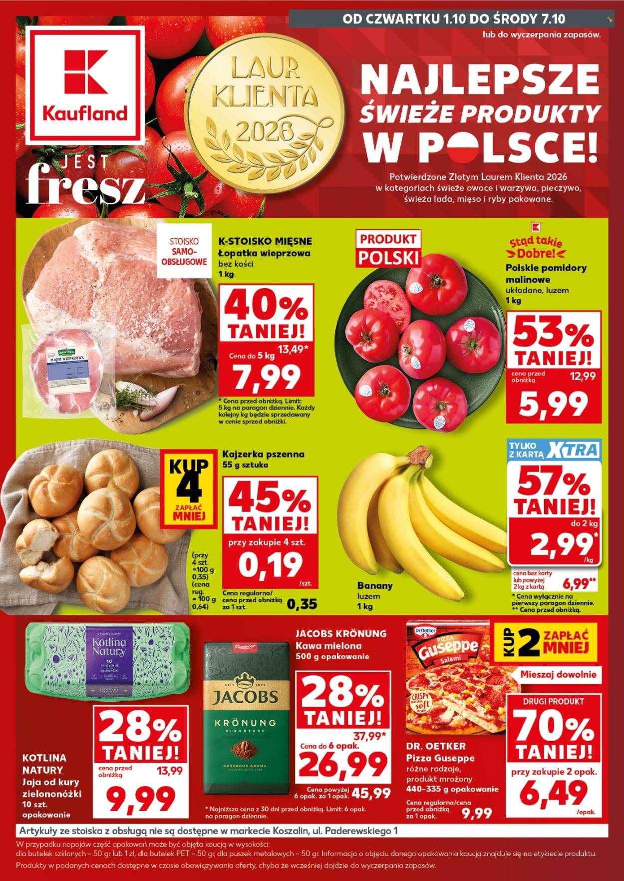 Gazetka Kaufland - 1.10.2026. - 7.10.2026.. Strona 1