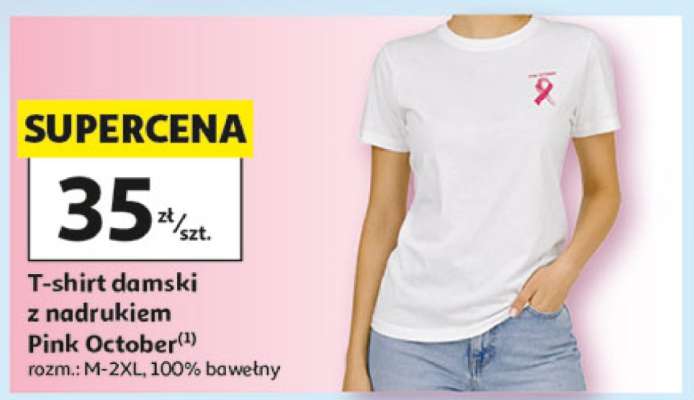 T-shirt damski z nadrukiem