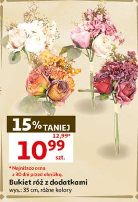 Bukiet róż z dodatkami