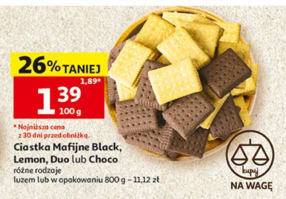 Ciastka Mafijne Black, Lemon, Duo lub Choco