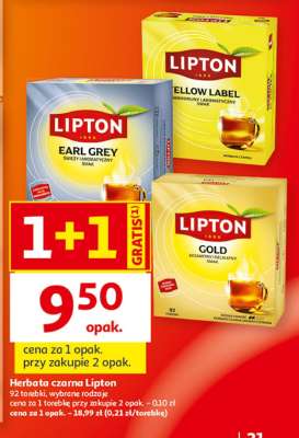 Herbata czarna LIPTON
