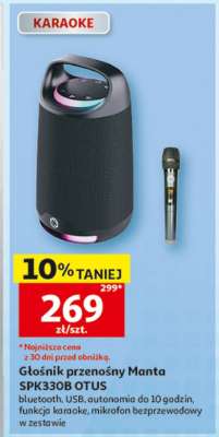 Głośnik przenośny Manta SPK330B OTUS