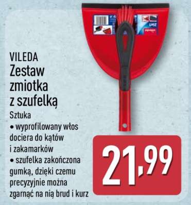 VILEDA Zestaw zmiotka z szufelką