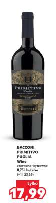 BACCONI PRIMITIVO PUGLIA